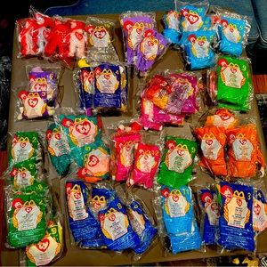 BEANIE BABIES MCDONALD MINI COLLECTION. NEW NEVER OPENED.    PERFECT CONDITION